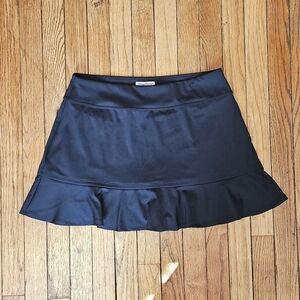 Tommy Bahama Black Mini Golf Skort